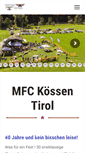 Mobile Screenshot of mfc-koessen.at